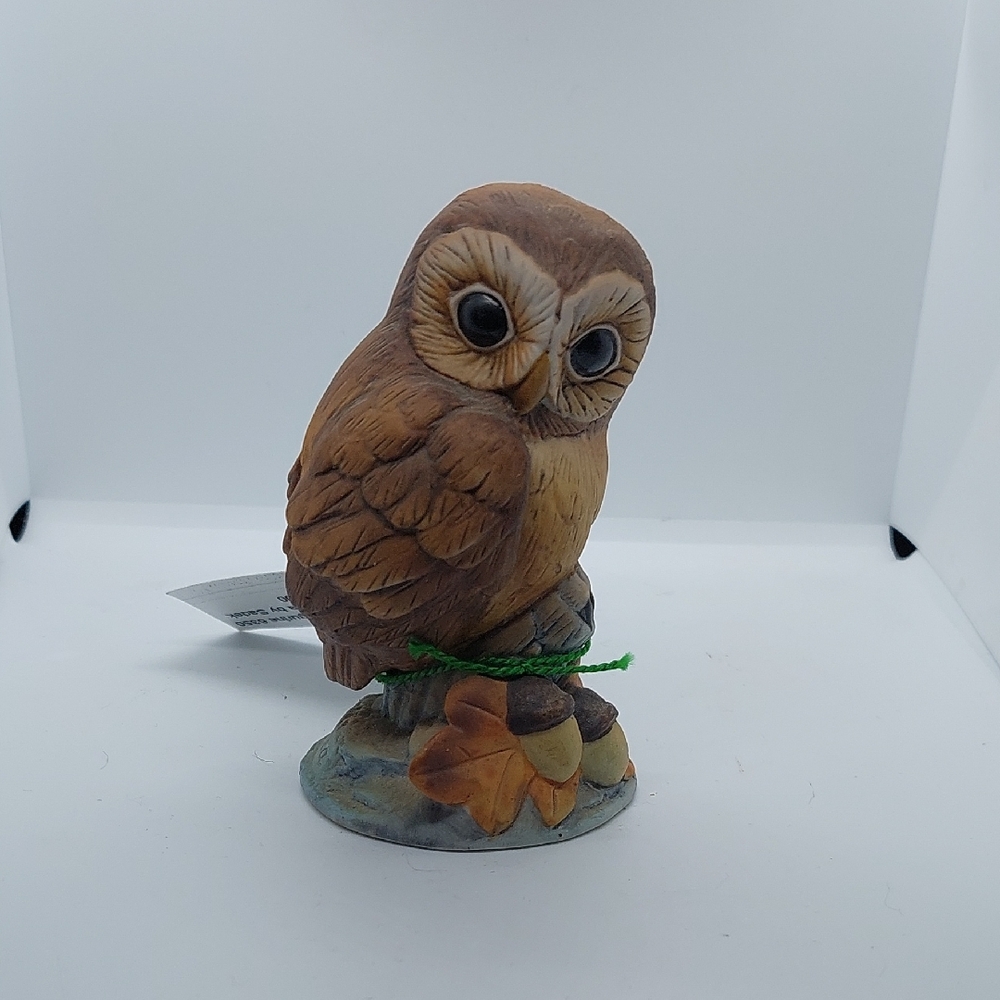 Owl by Andrea 6350 Andrea by Sadek Brown Owl Figurine Made in Japan